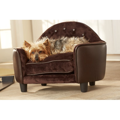 plush dog sofa